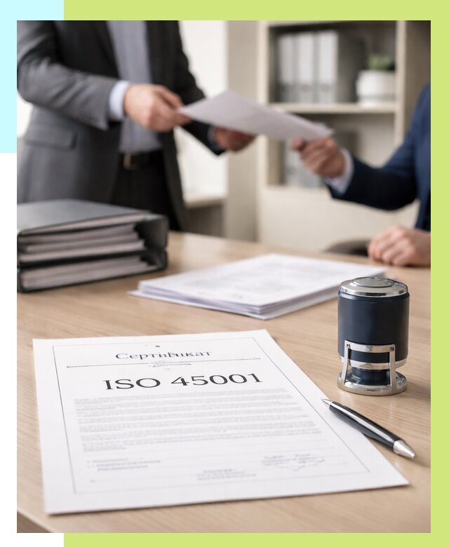 Сертификат ISO 45001 в Вольске под ключ от 45572 р. | Сертэкс